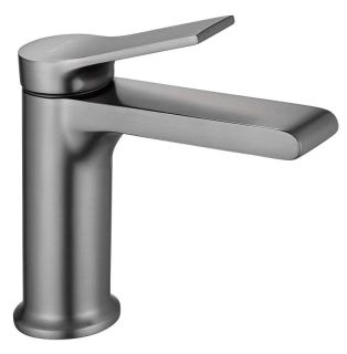 Смеситель для раковины Shevanik S8301T оружейная сталь